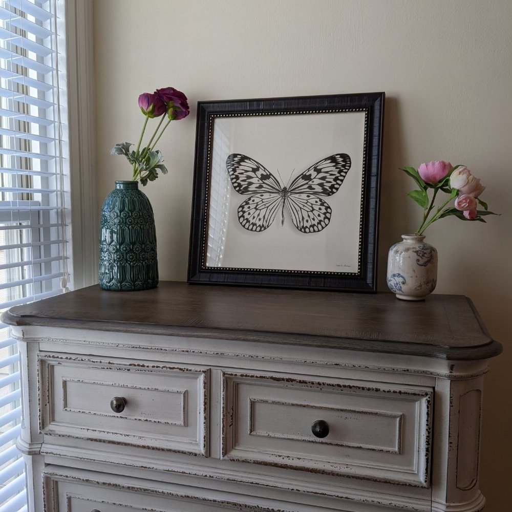NIB Framed Butterfly Graphic Art Print - Picture 5 of 7